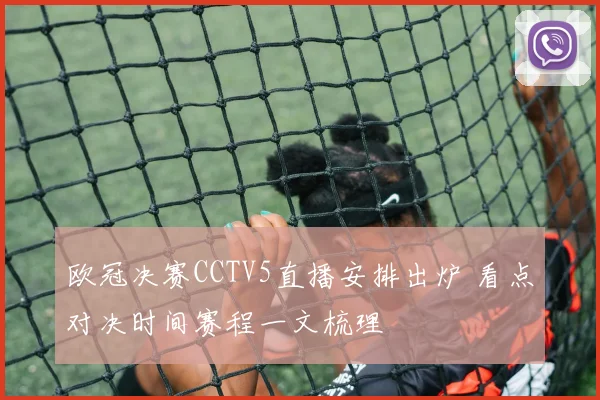 欧冠决赛CCTV5直播安排出炉 看点对决时间赛程一文梳理